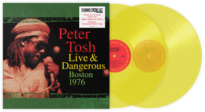 Peter Tosh - Live & Dangerous: Boston 1976 (Translucent Yellow Vinyl)