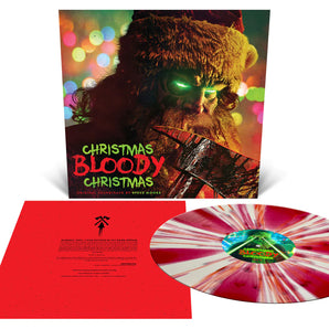 Christmas Bloody Christmas (Steve Moore) - Soundtrack LP (Bloody Peppermint Candy Vinyl)
