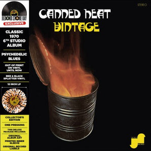 Canned Heat - Vintage LP (2023 RSD - Red & Black Splatter Vinyl)