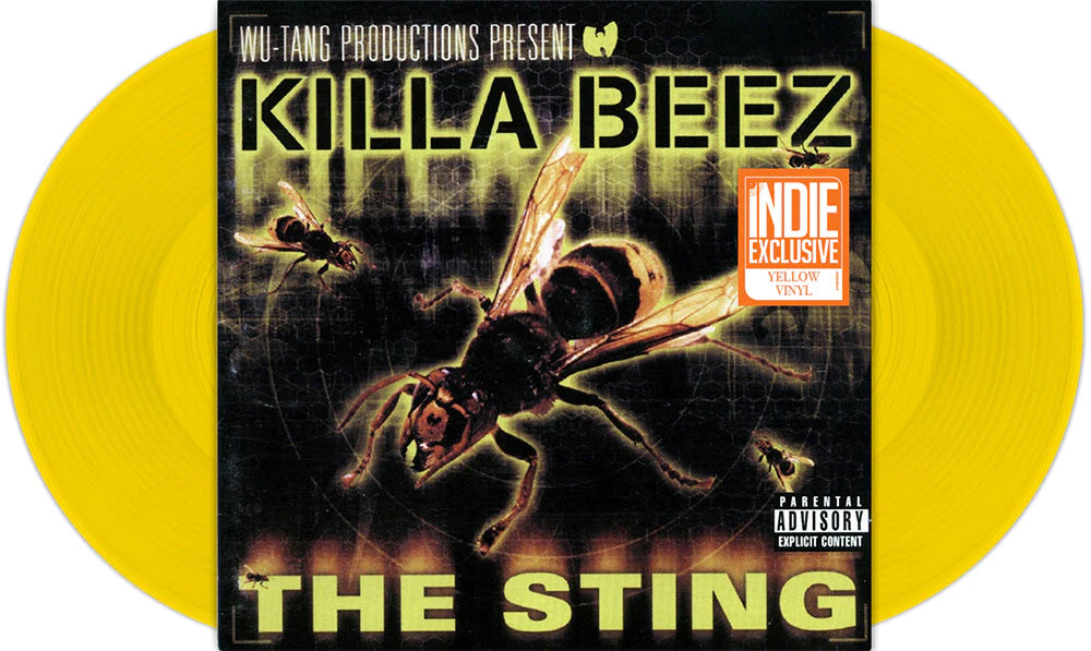 Wu Tang presents Killa Beez - The Sting LP (Yellow Vinyl) – Eroding Winds