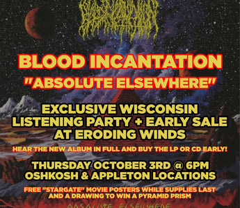 Blood Incantation "Absolute Elsewhere" listening event + early sale!