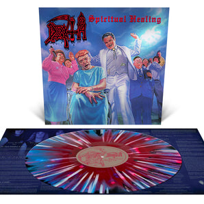 Death - Spiritual Healing LP (Tri-Color Merge w/ Splatter Vinyl & Silver Foil Laminated Jacket)