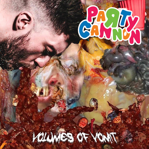 Party Cannon - Volumes Of Vomit LP (Yellow & Red Vinyl)