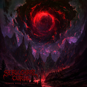 Sepulchral Curse - Crimson Moon Evocations LP (Transparent Red Vinyl)