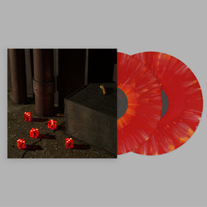 Bright Eyes - Five Dice, All Threes 2LP (Red & Orange Splatter Vinyl)