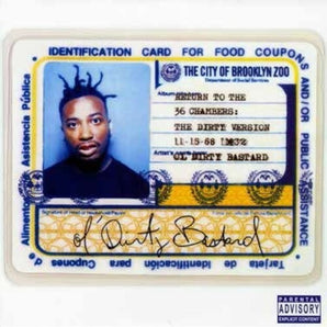 Ol' Dirty Bastard - Return to The 36 Chambers: The Dirty Version 2LP