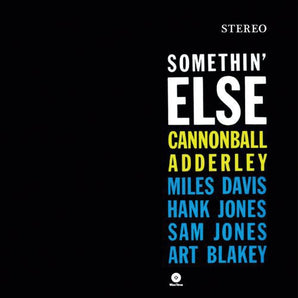 Cannonball Adderley - Somethin' Else LP (Wax Time Pressing)