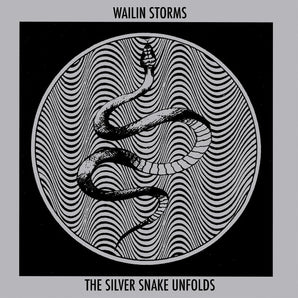 Wailin Storms - The Silver Snake Unfolds And Swallows The Black Night Whole LP (Blue Blob In Green Vinyl)
