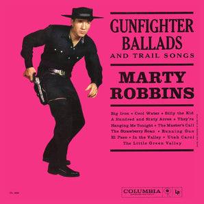 Marty Robbins - Sings Gunfighter Ballads And Trail Songs LP (Silver & Red Vinyl)