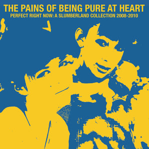 The Pains Of Being Pure At Heart - Perfect Right Now: A Slumberland Collection 2008-2010 LP (MILKY CLEAR W/ BLUE & YELLOW SPLATTER VINYL)