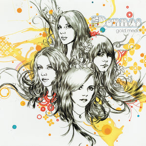 The Donnas - Gold Medal LP (Gold Smoke Vinyl)