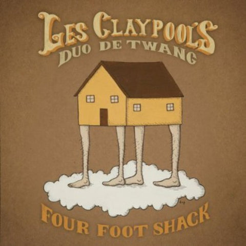 Les Claypool's Duo De Twang - Four Foot Shack 2LP (Gold Nugget Vinyl)