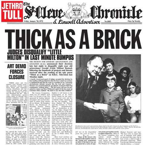 Jethro Tull - Thick As A Brick LP (180g)