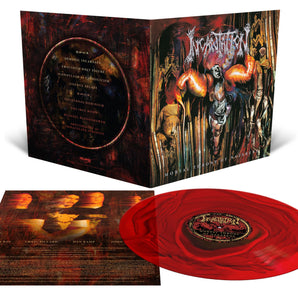 Incantation - Mortal Throne Of Nazarene LP (Blood Red and Black Ripple Effect Vinyl)