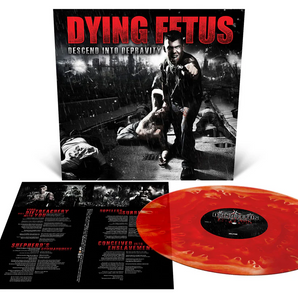 Dying Fetus - Descend into Depravity LP (Pool of Blood vinyl)