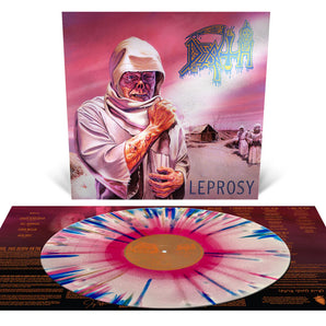 Death - Leprosy LP (Tri-Color Merge w/ Splatter Vinyl & Silver Foil Laminated Jacket)