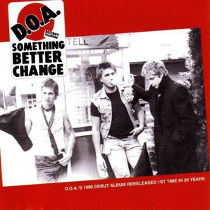 Doa - Something Better Change LP (Coke Bottle Clear)
