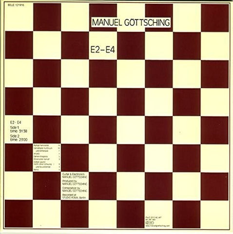 Manuel Gottsching - E2 - E4 LP
