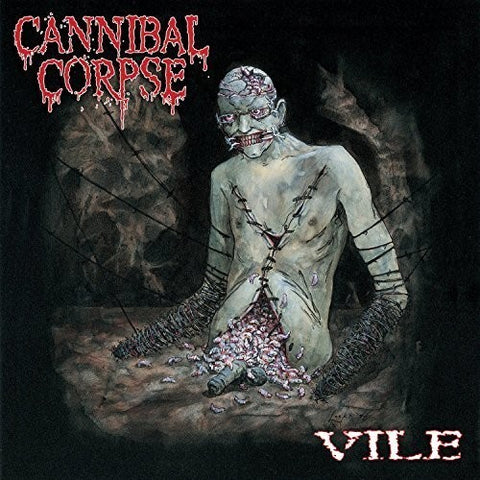 Cannibal Corpse - Vile LP (Silver with Red Splatter)