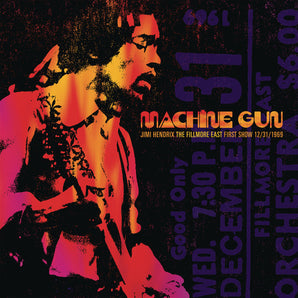 Jimi Hendrix - Machine Gun: The Fillmore East First Show 12/31/1969 2LP