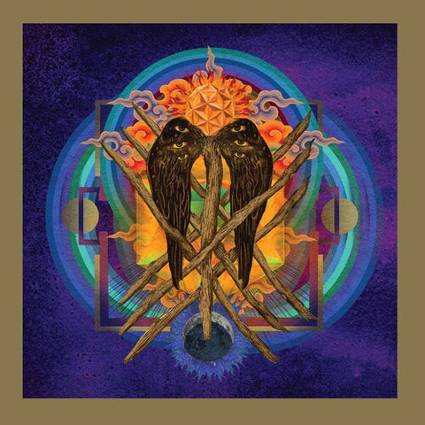 YOB - Our Raw Heart 2LP (Blue and Gold moonphase with splatter vinyl)