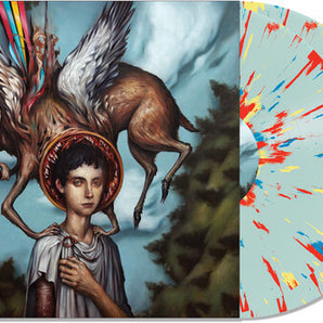 Circa Survive - Blue Sky Noise 2LP (Clear Blue w/ Blue, Yellow, & Red Splatter)