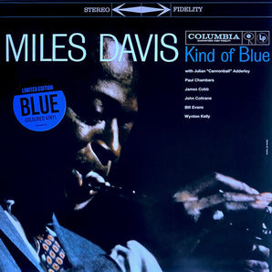 Miles Davis - Kind of Blue LP (UK Import, Blue Vinyl)