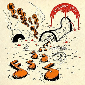 King Gizzard & the Lizard Wizard - Gumboot Soup LP (Orange w/ Red & Black Splatter Vinyl)