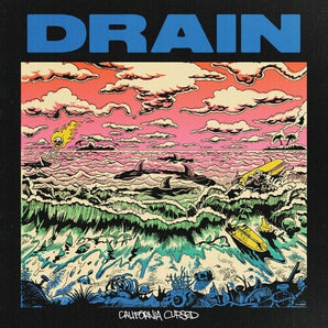 Drain - California Cursed LP (Baby Blue Vinyl)