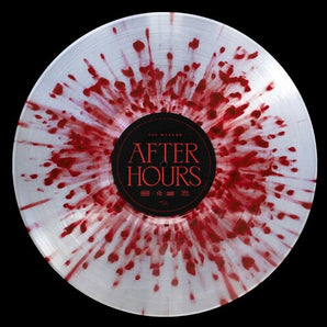 The Weeknd - After Hours 2LP (White w/ Red Splatter Vinyl)