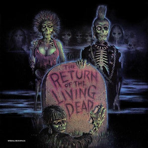 Return of the Living Dead (Various) - Soundtrack LP (Clear w/ Red Splatter Vinyl)