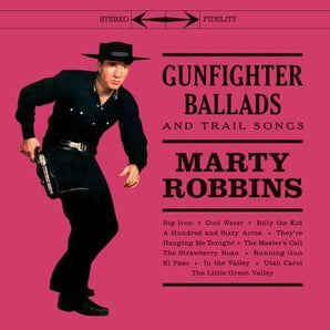 Marty Robbins - Gunfighter Ballads and Trails Songs LP (Red Color vinyl)