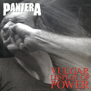 Pantera - Vulgar Display Of Power LP (White & Gray Marbled Vinyl)