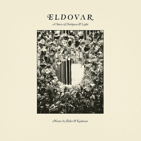 Elder & Kadavar - Eldovar - A Story Of Darkness & Light LP (Marble Black vinyl)