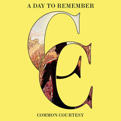 A Day To Remember - Common Courtesy 2LP (Lemon & Milky Clear Vinyl)