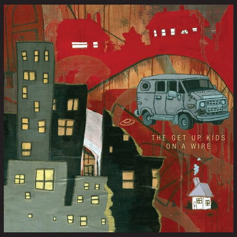 Get Up Kids - On a Wire LP (Red & Black splatter vinyl)