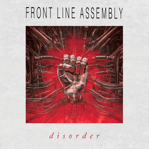 Front Line Assembly - Disorder LP (Red/Black Splatter Vinyl)