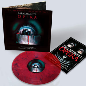 Opera (Claudio Simonetti) - Original Soundtrack LP (Red Marble Vinyl)