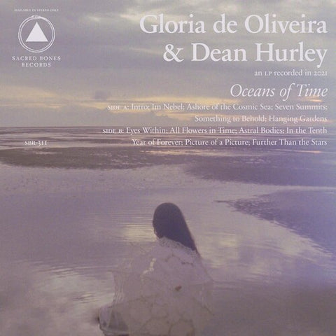 Gloria De Oliveira & Dean Hurley - Oceans of Time LP (Lavender Swirl Vinyl)