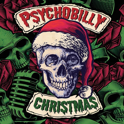 Various Artists - Psychobilly Christmas LP (Red Vinyl)