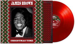 James Brown - Christmas Time! LP (Red Vinyl)