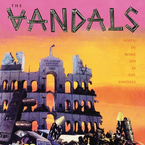 Vandals - When In Rome Do As The Vandals (Pink/Black Splatter) LP