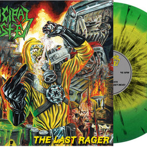 Municipal Waste - Last Rager (Yellow and Green Swirl w/ Black Swirl) LP