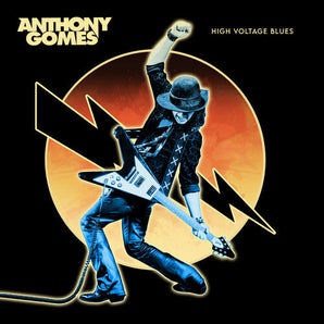 Anthony Gomes - High Voltage Blues LP (Yellow/Orange Swirl Vinyl)