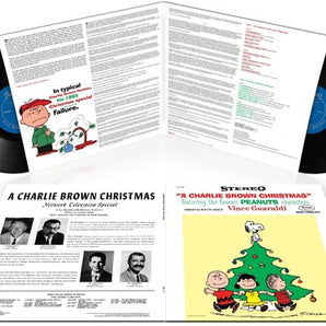 Vince Guaraldi Trio - A Charlie Brown Christmas featuring the famous Peanuts characters! LP (Deluxe edition, 2LP 180G)