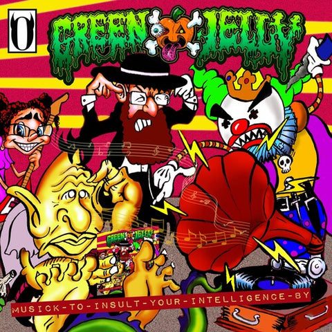 Green Jelly - Musick to Insult Your Intelligence LP (RSD, Black/Orange vinyl)