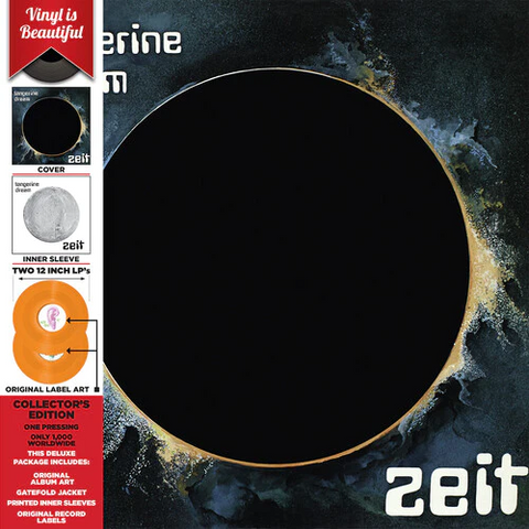 Tangerine Dream - Zeit LP (Orange vinyl)