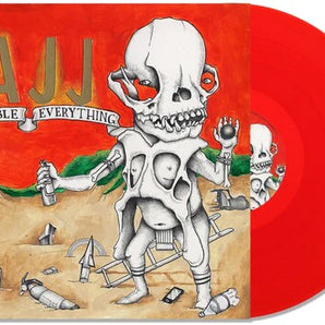 AJJ - Disposable Everything LP (Strawbably Red Vinyl)