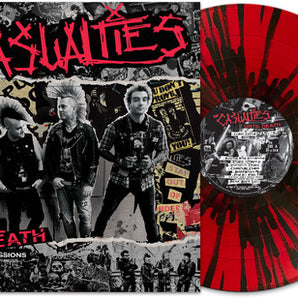 The Casualties - Until Death: Studio Sessions (Red/Black Splatter Vinyl) LP