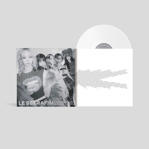 Le Sserafim -  Easy Crazy Hot LP (Indie Exclusive, Silver White Vinyl w/ Booklet, Sticker, Posters, & Photocards)